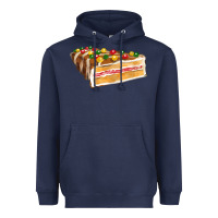 Navy chocolate christmas cake fa element Heavyweight Hoodie - FaDigitalArtStudio