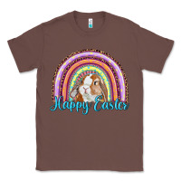 Chestnut happy easter rainbow bunny Classic Tee - RanaPortraitStore