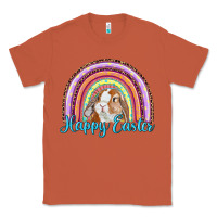 Copper happy easter rainbow bunny Classic Tee - RanaPortraitStore