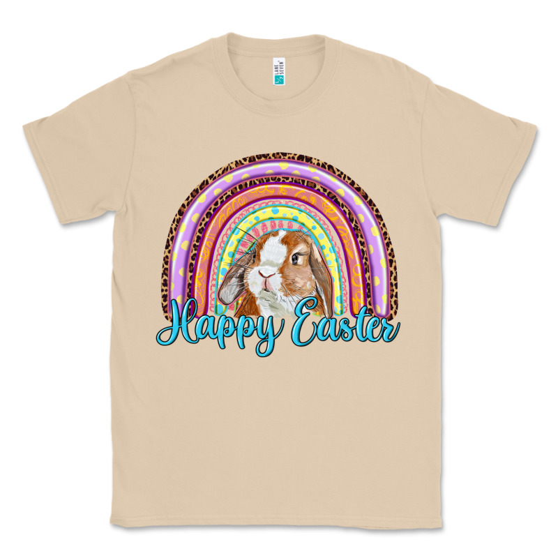 Happy Easter Rainbow Bunny Classic Tee by RanaPortraitStore | Teevron