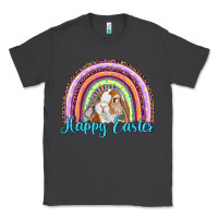 Smoke happy easter rainbow bunny Classic Tee - RanaPortraitStore