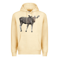 Pina Colada Moose Buck Deer Premium Hoodie - LillyAllenDesigns