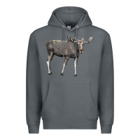 Rock Moose Buck Deer Premium Hoodie - LillyAllenDesigns