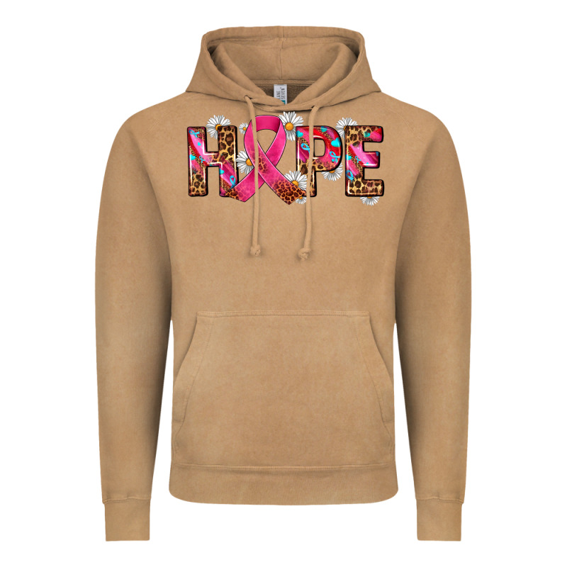 Hope And Cancer Ribbon Vintage Hoodie by AdoDesignShop | Teevron