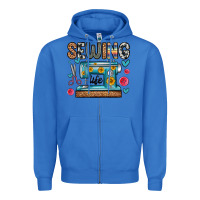 True Royal sewing life Zipper Hoodie - Zillion Design Studio