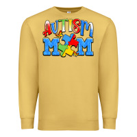Antique Gold autism mom Premium Sweatshirt - JahusDesignShop