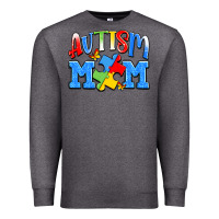Charcoal Heather autism mom Premium Sweatshirt - JahusDesignShop