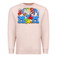 Pale Pink autism mom Premium Sweatshirt - JahusDesignShop