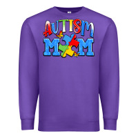 Purple autism mom Premium Sweatshirt - JahusDesignShop