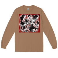 Toasted Coconut cowhide glitter tooled leather Long Sleeve Tee - RanaPortraitStore