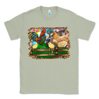 Matcha Happy easter rooster chicken and chick Classic Tee - RanaPortraitStore