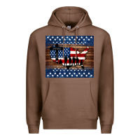 Chestnut god bless america american flag tumbler Premium Hoodie - Jasminsmagicworld