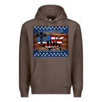 Coffee god bless america american flag tumbler Premium Hoodie - Jasminsmagicworld