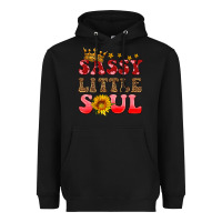 Black sassy little soul Heavyweight Hoodie - HRA Design Shop