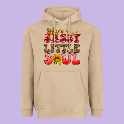 Sassy Little Soul Heavyweight Hoodie Designed By Hra Design Shop