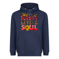 Navy sassy little soul Heavyweight Hoodie - HRA Design Shop