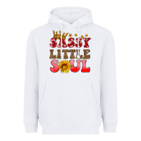 White sassy little soul Heavyweight Hoodie - HRA Design Shop