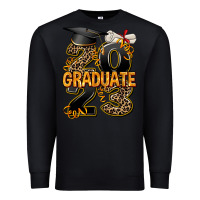 Black 2023 graduate leopard Premium Sweatshirt - AdoDesignShop