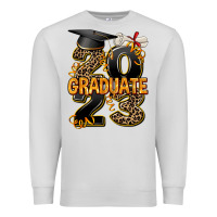 Dove Grey 2023 graduate leopard Premium Sweatshirt - AdoDesignShop