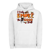 Pigment Lunar Rock i only smoke the good stuff Urban Hoodie - MaliasSmallBusiness