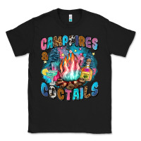 Black campfires and coctails Classic Tee - Zillion Design Studio