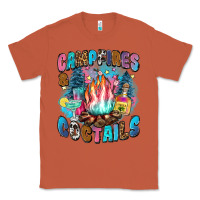 Copper campfires and coctails Classic Tee - Zillion Design Studio