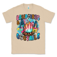 Mushroom campfires and coctails Classic Tee - Zillion Design Studio