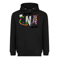 Black Halloween CNA Heavyweight Hoodie - CowhideDigitalArt