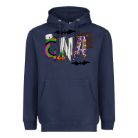 Navy Halloween CNA Heavyweight Hoodie - CowhideDigitalArt