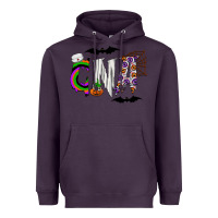 Plum Halloween CNA Heavyweight Hoodie - CowhideDigitalArt