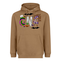 Toasted Coconut Halloween CNA Heavyweight Hoodie - CowhideDigitalArt