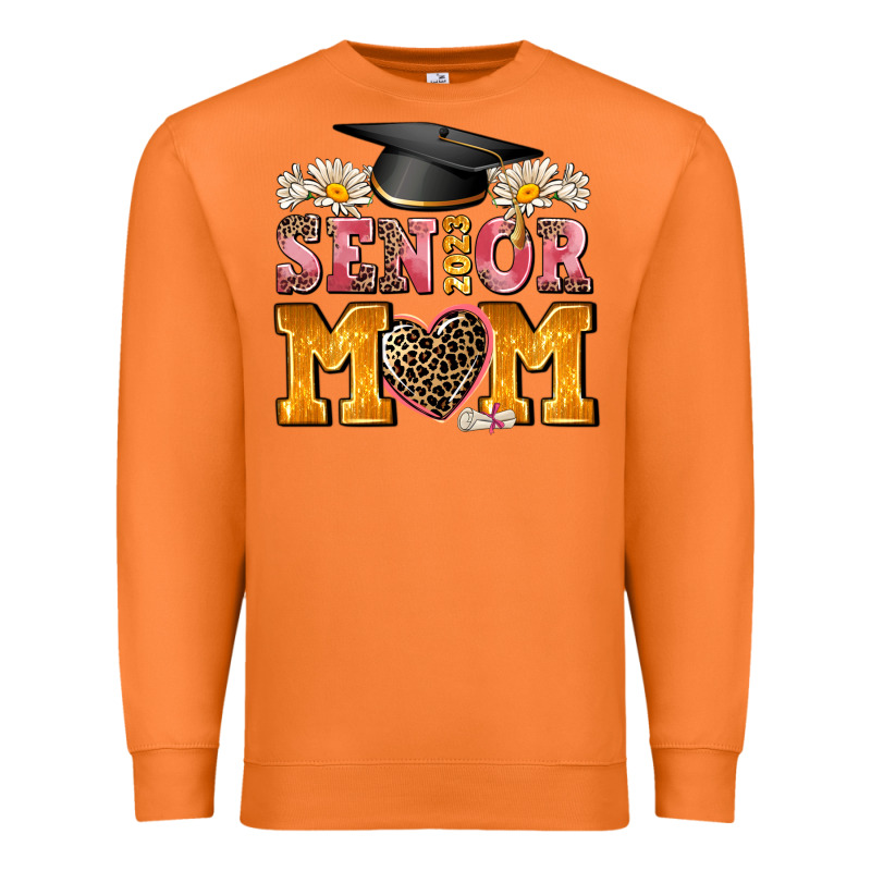 Senior Mom 2023 Premium Sweatshirt by AdoDesignShop | Teevron