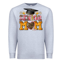 Heather Grey senior mom 2023 Premium Sweatshirt - AdoDesignShop