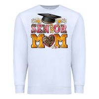 White senior mom 2023 Premium Sweatshirt - AdoDesignShop