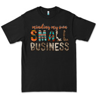 Black minding my own small business Premium Tee - RacoonDesign