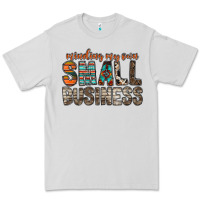 Dove Grey minding my own small business Premium Tee - RacoonDesign