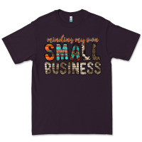 Plum minding my own small business Premium Tee - RacoonDesign