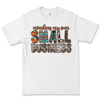 White minding my own small business Premium Tee - RacoonDesign