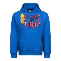 Cobalt i like you elote mexican valentines day Urban Hoodie - MaliasSmallBusiness