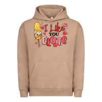 Pigment Burro i like you elote mexican valentines day Urban Hoodie - MaliasSmallBusiness