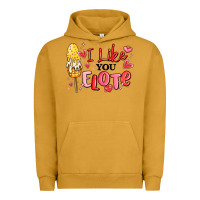 Pigment Peanut Butter i like you elote mexican valentines day Urban Hoodie - MaliasSmallBusiness