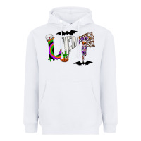 White lpt Heavyweight Hoodie - CowhideDigitalArt