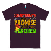 Plum juneteenth was a promise what was broken Classic Tee - texasbilliewilder