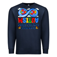 Navy autism infinity seeing the world differently Premium Sweatshirt - JahusDesignShop