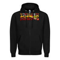 Black spanish teacher Zipper Hoodie - texasbilliewilder