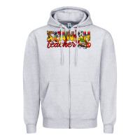 Heather Grey spanish teacher Zipper Hoodie - texasbilliewilder