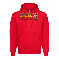 Red spanish teacher Zipper Hoodie - texasbilliewilder
