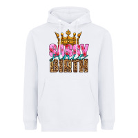 White sassy since birth Heavyweight Hoodie - HRA Design Shop
