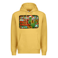Antique Gold feliz navidad merry christmas cactus Premium Hoodie - Jasminsmagicworld