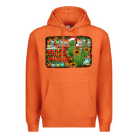 Carrot feliz navidad merry christmas cactus Premium Hoodie - Jasminsmagicworld